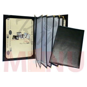 B02-6X-A4 Menu Cover